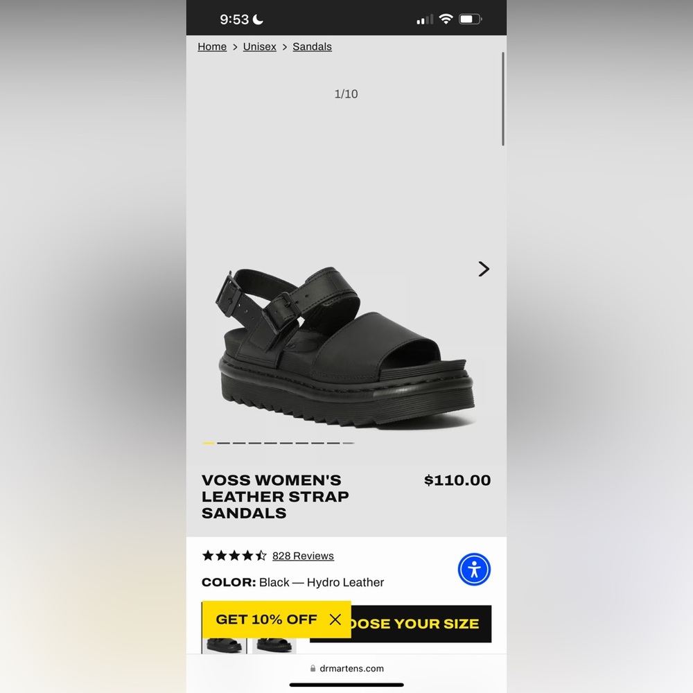 Doc Martin Voss sandals